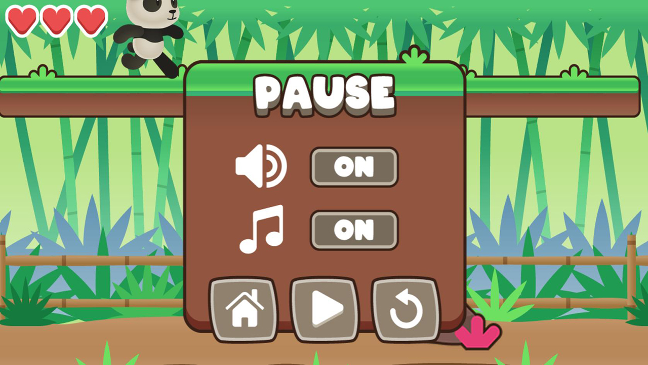 Panda Running